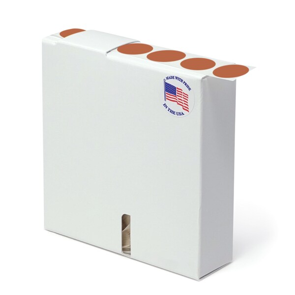 3/4" Color Coding Dots Copper - Roll Form